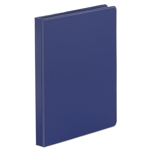 Binders | Universal UNV30402 0.5 in. Capacity 11 in. x 8.5 in. 3 Rings Economy Non-View Round Ring Binder - Royal Blue image number 0