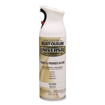 ARTS AND CRAFTS | Rust-Oleum 245199 12 oz Universal Premium Spray Paint - Gloss White
