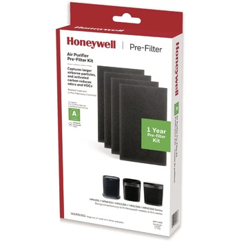 Honeywell HRFA300 Box of 4 Filters Pre-Cut Carbon Pre-Filter
