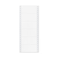 Labels | Avery 04022 1.94 in. x 4 in. Pin-Fed Printers Dot Matrix Printer Mailing Labels - White (5000/Box) image number 1