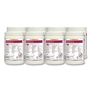  | Clorox Healthcare 69150 6-3/4 in. x 8 in. Dispatch Cleaner Disinfectant Towels (8/Carton)