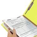 Just Launched | Smead 13734 Pressboard Four-Section Top Tab Classification Folders - Letter, Yellow (10/Box) image number 5