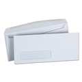 Envelopes & Mailers | Universal UNV36321 4.13 in. x 9.5 in. #10 Square Flap Gummed Window Envelope - White (500/Box) image number 0