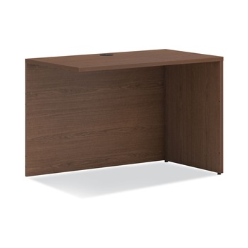OFFICE DESKS AND WORKSTATIONS | HON HLPLRS4224.LSE1 42 in. x 24 in. x 29 in. Reversible (Left or Right) Mod Return Shell - Sepia Walnut