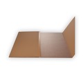 Office Chair Mats | Deflecto CM13142 36 x 48 DuraMat Moderate Use Rectangular Chair Mat for Low Pile Carpet - Clear image number 2
