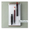 Pens | Pilot PIL20836 G2 Edge Premium Gel Roller Pen, Retractable, Fine 0.7 mm, Red Ink, Black/Red Barrel, Dozen image number 3