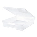 Boxes & Bins | Storex 63209U05C Project Box, 12-in x 12-in, Clear, 5/Pack image number 3