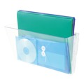 Desktop Organizers | Deflecto 74301 DocuPocket 16.25 in. x 4 in. Legal Size Stackable Wall File - Clear image number 1