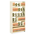 Office Filing Cabinets & Shelves | Tennsco 1276PC 36 in. x 12 in. x 76 in. Snap-Together Steel Six-Shelf Closed Starter Set - Sand image number 1