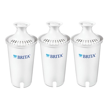 Brita 35503 Water Filter Pitcher Advanced Replacement Filters (3/Pack)
