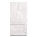 Food Service | Ross & Wallace Paper Products 120312500PK/BL 7 in. x 4.38 in. x 13.75 in. #12 Size Grocery Paper Bags - White (500/Bundle) image number 2