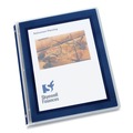 Binders | Avery 15766 3 Rings 0.5 in. Capacity Flexi-View 11 in. x 8.5 in. Binder with Round Rings - Navy Blue image number 2