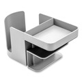 Desktop Organizers | Deflecto 400000 3.94 x 7.04 x 3.54 Standing Desk Cup Holder Organizer - Gray image number 0