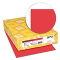 Copy & Printer Paper | Neenah Paper 26751 20 lbs. 8.5 in. x 11 in. Exact Brights Paper - Bright Red (500/Ream) image number 1