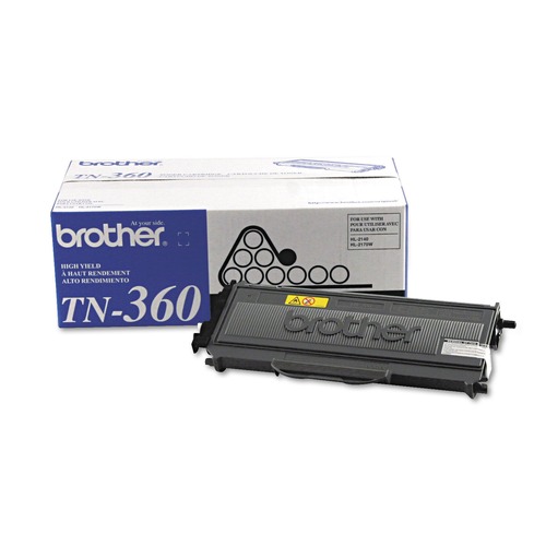 Just Launched | Brother TN360 2600 Page High-Yield Toner - Black image number 0