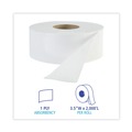  | Boardwalk BWK6101 3-1/2 in. x 2000 ft. JRT Jr. 1-Ply Bath Tissue - Jumbo, White (12/Carton) image number 2