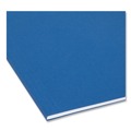 File Folders | Smead 64057 Letter Size 1/5-Cut Tabs Colored Hanging File Folders - Navy (25/Box) image number 4