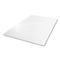 Office Chair Mats | Floortex ER1115223ER Cleartex Ultimat 48 in. x 60 in. Polycarbonate Chair Mat for Low/Medium Pile Carpet - Clear image number 0