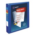 Binders | Avery 79775 3 One Touch EZD Rings 1.5 in. Capacity 11 in. x 8.5 in. Heavy-Duty View Binder with DuraHinge - Pacific Blue image number 0