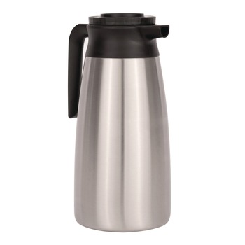 BUNN 39430.0000 1.9 L Thermal Pitcher - Stainless Steel/Black
