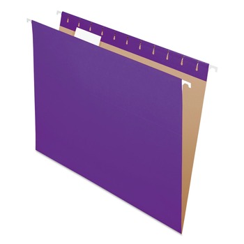 PRODUCTS | Pendaflex 81611 1/5-Cut Tabs Letter Size Colored Hanging Folders - Violet (25/Box)