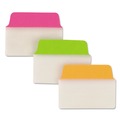 Dividers & Tabs | Avery 74753 2 in. x 1.5 in. 1/5-Cut Standard Ultra Tabs Repositionable Tabs - Assorted Neon Colors (24/Pack) image number 1