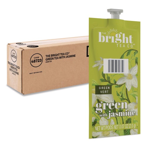 Beverages & Drink Mixes | FLAVIA 48723 The Bright Tea Co. Green with Jasmine Tea Freshpack (40/Carton) image number 0
