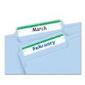 Labels | Avery 05203 0.69 x 3.44 Permanent File Folder Labels - White (252/Pack) image number 1