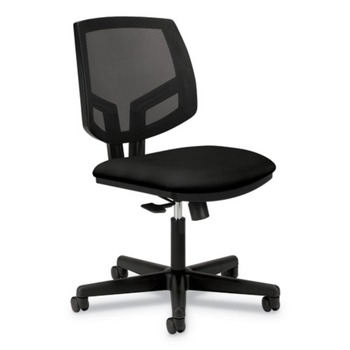 JUST LAUNCHED | HON H5711.GA10.T Volt Series 18.25 in. to 22.38 in. Seat Height Supports Up to 250 lbs. Mesh Back Task Chair - Black