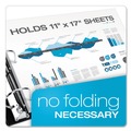 Binders | Cardinal 12132V4 Premier Easy Open 11 in. x 17 in. 2 in. Capacity 3 Rings Locking Slant-D Ring Binder - Black image number 2