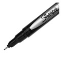 Pens | Sharpie 1742663 Water-Resistant Ink Stick Fine 0.4 mm Porous Point Pen - Black Ink, Black Barrel (1-Dozen) image number 2