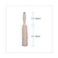 Cleaning Brushes | Boardwalk BWK5308 3.5 in. Plastic Handle 4.5 in. Polypropylene Counter Brush - Black/Tan image number 1