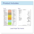 Sheet Protectors | C-Line 48105 2 in. Expansion 1/12-Cut Tabs 13-Section Expanding File with Zipper Closure - Letter Size/Blue image number 2
