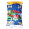 Arts & Crafts Supplies | Tablemate 916100 12 in. Helium Quality Latex Balloons - Assorted Colors (20/Carton) image number 3