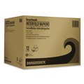 Paper Towels and Napkins | Boardwalk BWK6000INTK 6.3 in. x 8.5 in. 1-Ply Interfold Napkins - Kraft (12/Carton) image number 1