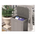 Office Filing Cabinets & Shelves | Suncast BMBX300D 23.75 in. x 15.75 in. x 23.75 in. 28 gal. Salt Box - Dove Gray image number 9