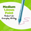 Pens | BIC RGLE11 AST Ecolutions Medium 1 mm. Retractable Gel Pen - Assorted Ink/Blue Barrel (1-Dozen) image number 1