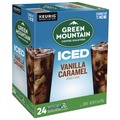 Coffee | Green Mountain Coffee 5000359623 Brew Over Ice Coffee K-Cups - Vanilla Caramel (24/Box) image number 2