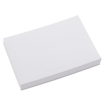 Universal UNV47220EE 4 in. x 6 in. Index Cards - Unruled, White (100/Pack)