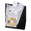 Sheet Protectors | Avery 75263 4-Disc Capacity 2-Sided CD Organizer Sheets for 3-Ring Binder - Clear (5/Pack) image number 1