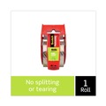 Packing Tapes | Scotch 145 Sure Start 1.88 in. x 22.2 yards 1.5 in. Core Packaging Tape with Dispenser - Clear (1-Roll) image number 2