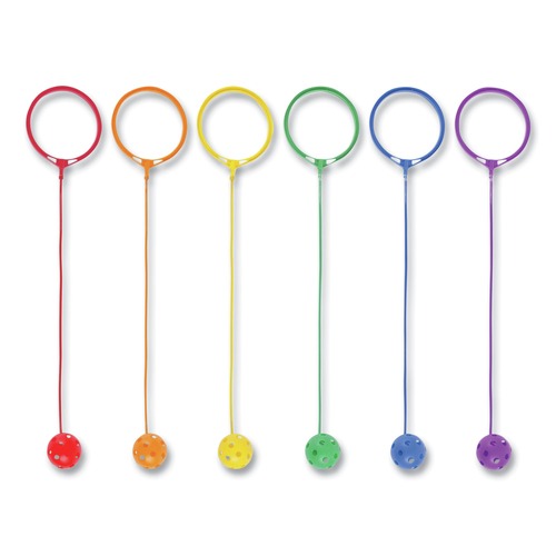 Clearance Center | Champion Sports SBSET 5.5 in. Diameter Swing Ball Set - Assorted Colors (6/Set) image number 0