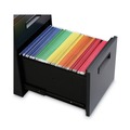 Office Filing Cabinets & Shelves | Alera ALEPABFCH 14.96 in. x 19.29 in. x 21.65 in. 2-Drawers: Box/File Legal/Letter Left or Right File Pedestal - Charcoal image number 5