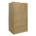 Food Service | Ross & Wallace Paper Products 130326 8.25 in. x 5.25 in. x 16.13 in. #25 Squat Size Extra-Heavy-Duty Grocery Paper Bags - Kraft (500/Bundle) image number 0