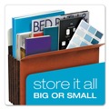 File Folders | Pendaflex C1526EHD 3.5 in. Expansion Legal Size Heavy-Duty File Pockets - Redrope (25/Box) image number 5