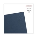Frames | Universal UNV76897 8-1/2 in. x 11/8 in. x 10 in. A4 Certificate/Document Cover - Navy (6/Pack) image number 3