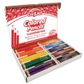 Arts & Crafts Supplies | Cra-Z-Art 740011 Colored Pencils Classpack - Assorted Lead and Barrel Colors (250/Set) image number 1