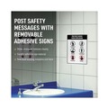 Labels | Avery 61511 Surface Safe 5 in. x 7 in. Inkjet/Laser Printers Removable Label Safety Signs - White (30/Pack) image number 3
