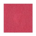 Cleaning & Janitorial Accessories | Boardwalk BWK4015RED 15 in. Diameter Buffing Floor Pads - Red (5/Carton) image number 2