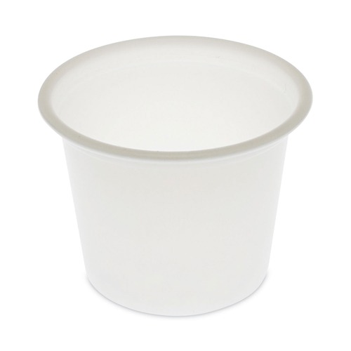 Cups and Lids | Pactiv Corp. YS100 1 oz Plastic Portion Cup - Translucent (200/Sleeve, 25 Sleeves/Carton) image number 0